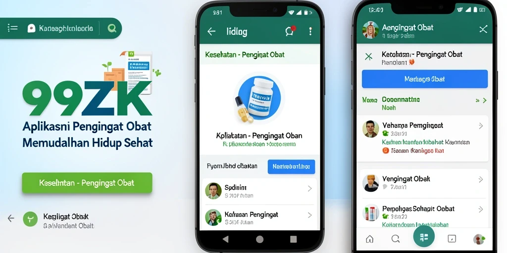 Antarmuka aplikasi 99ZK yang intuitif dan mudah digunakan.