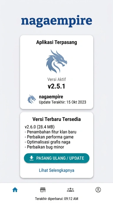 Riwayat Versi Aplikasi nagaempire untuk Android